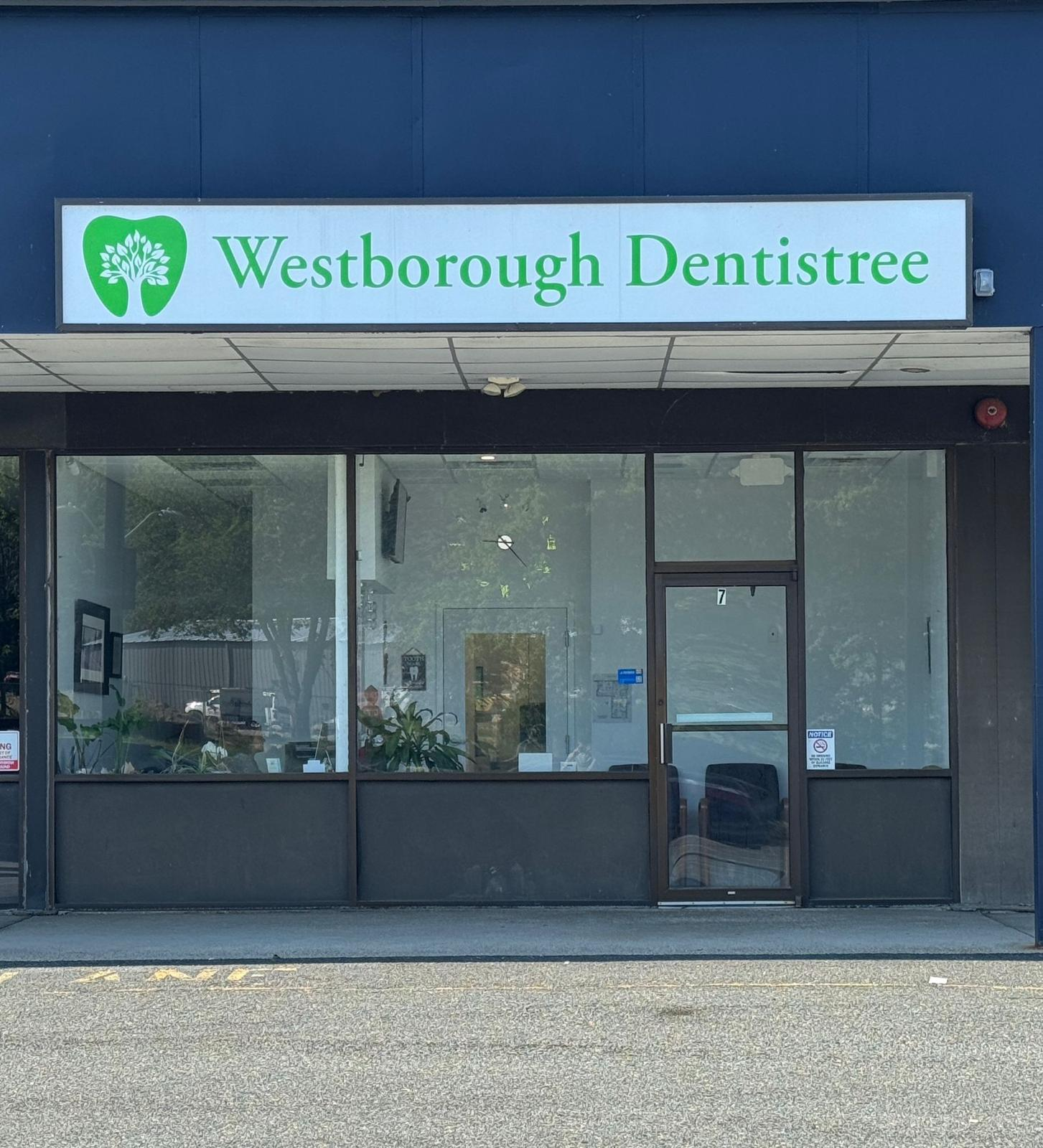 Westborough Dentistree dental clinic exterior in Westborough Massachusetts